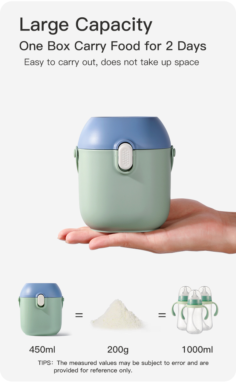 Milk Powder Container Contêiner de leite em pó