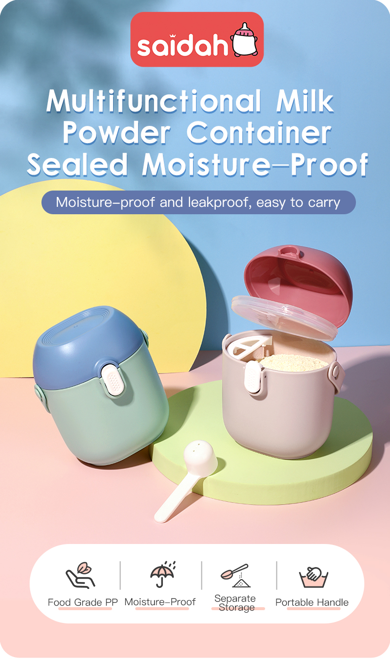 Milk Powder Container Contêiner de leite em pó