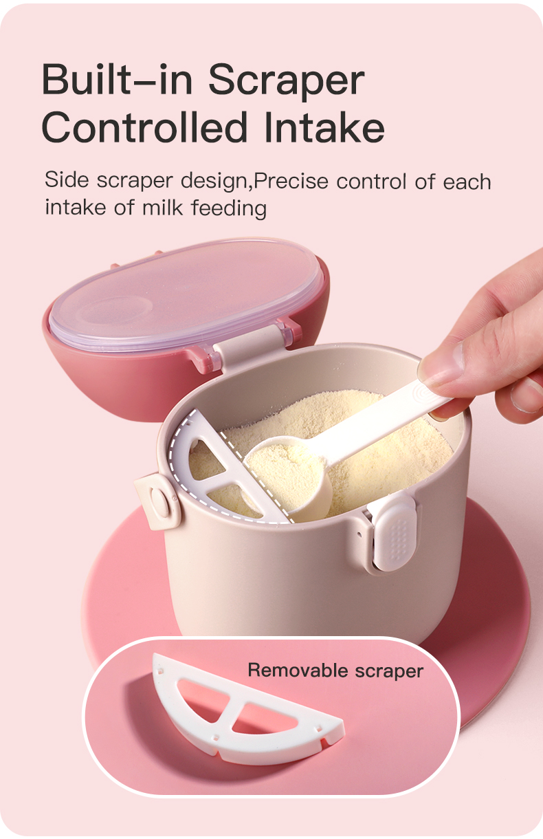 Milk Powder Container Contêiner de leite em pó