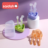 SAIDAH SD8376 Conjunto de escova de dentes de silicone de grau alimentar 
