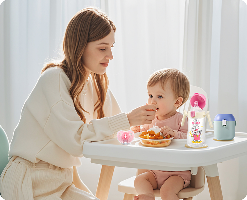 SAIDAH garrafa de beb&ecirc; com design anti-c&oacute;lico ergon&ocirc;mico