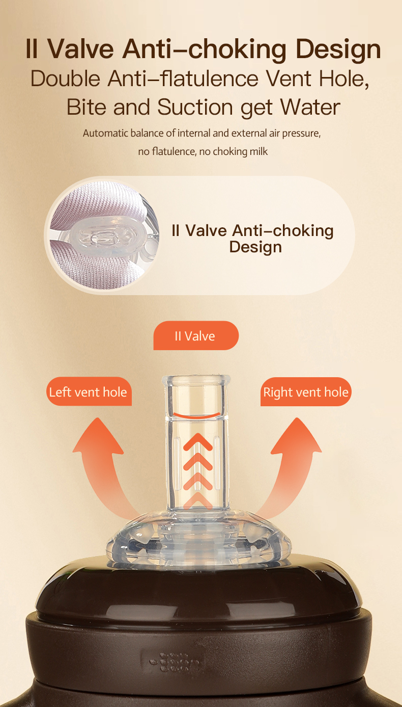 Silicone macio de 360 ​​° xícara com canudinho para leite seguro e água