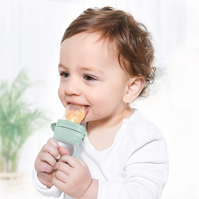 Silicone Baby Alimentador de bebê - Design de porco fofo para frutas e legumes | Pacifiadora de alimentos infantis sem BPA