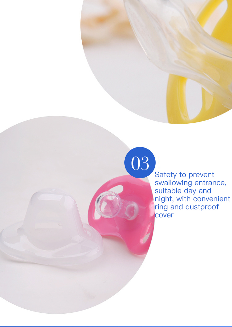 Localizador de sucção segura respirável para acalmar emocional